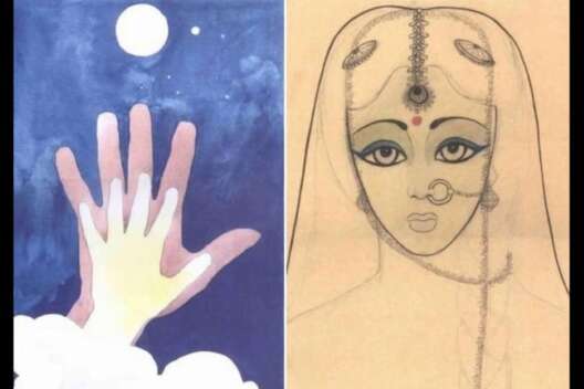 Сказочные рисунки юной Саши Путри – о яркой Индии и далеких звездах